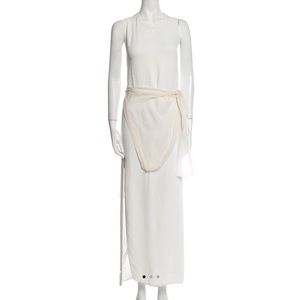 3.1 Phillip Lim Long Sleeveless White Dress SZ 4